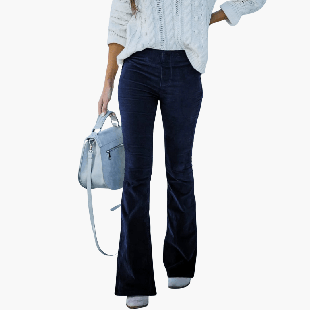 Women's Elegant Cord Pants | Long