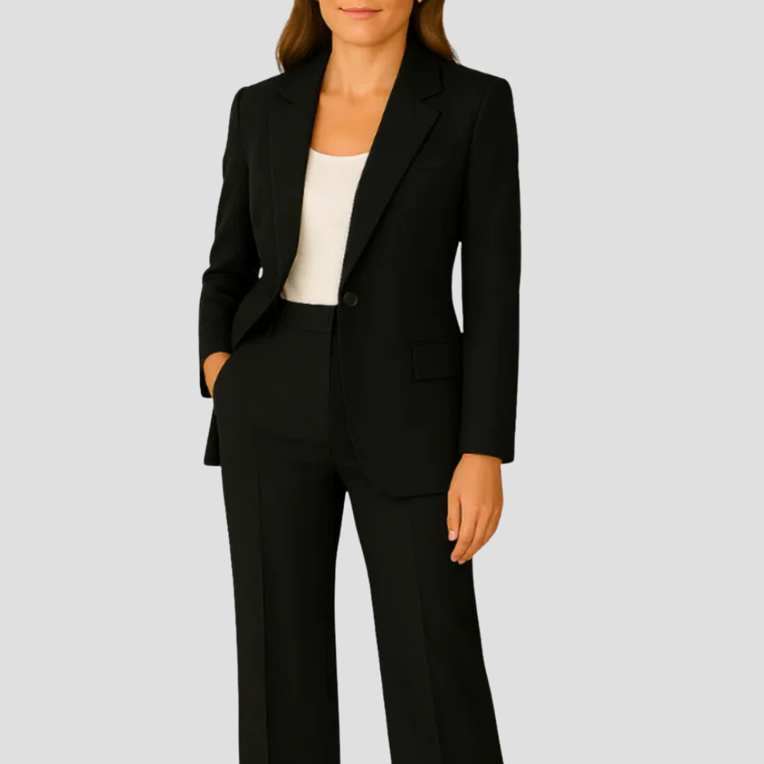 Women's Business Casual Pantsuit | Two-Piece
