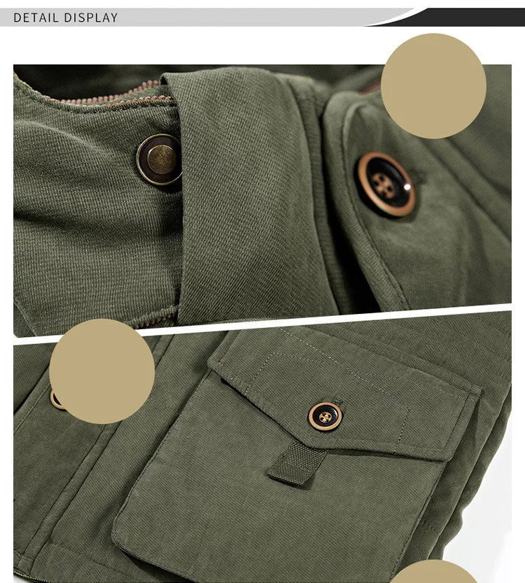 Men's Long Winter Jacket | With Hood