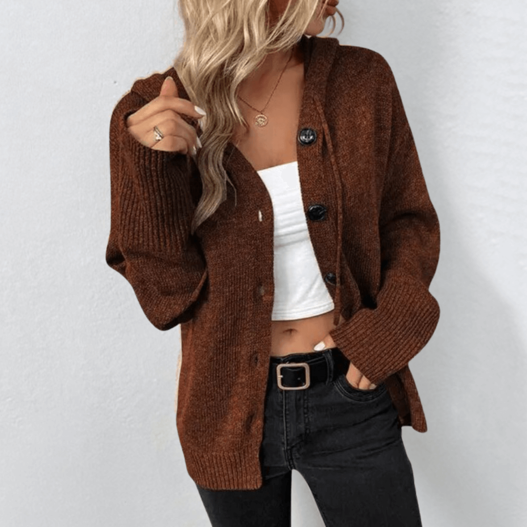 Women's Long Knit Cardigan | Warm