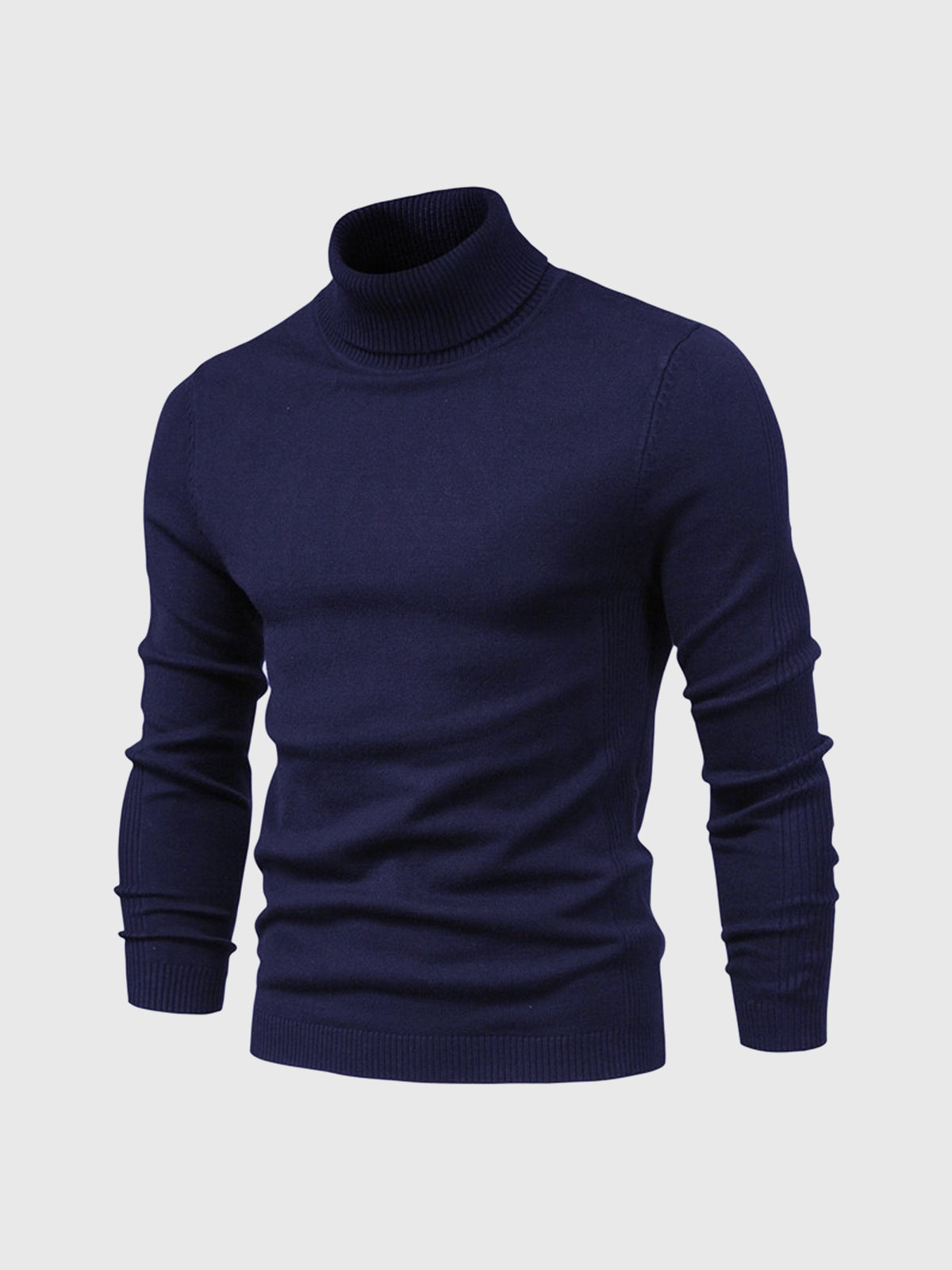 Men's Short Turtleneck Sweater | Washable