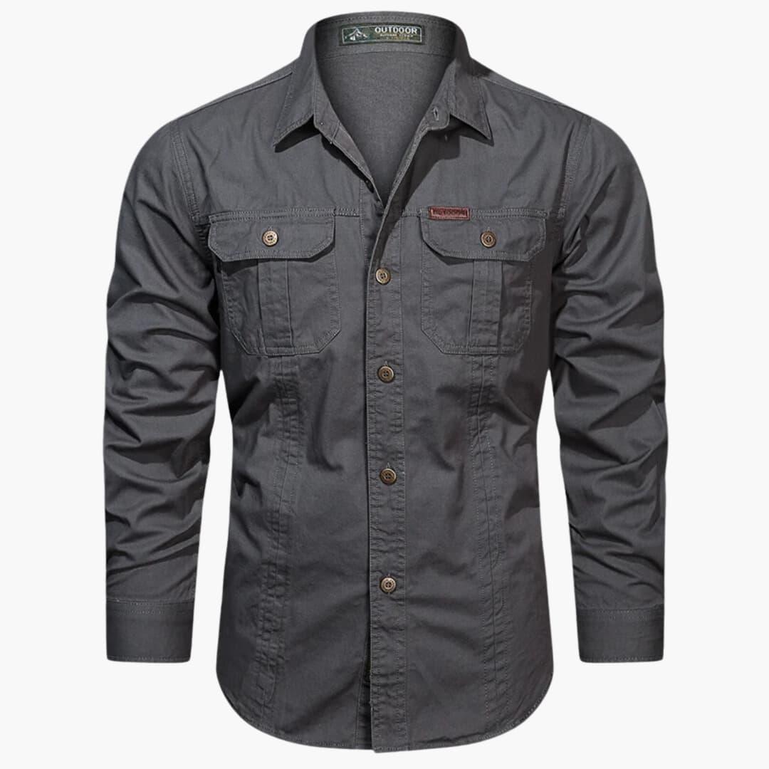 Men's Cargo Shirt | Long Sleeve