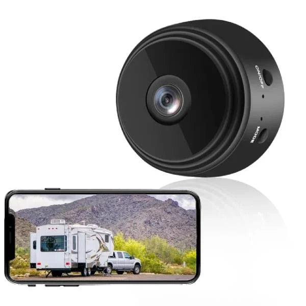 360-Degree Wireless Backup Camera | Waterproof with Infrared Night Vision & Motion Detection | Perfect for Motorhomes and Trailers