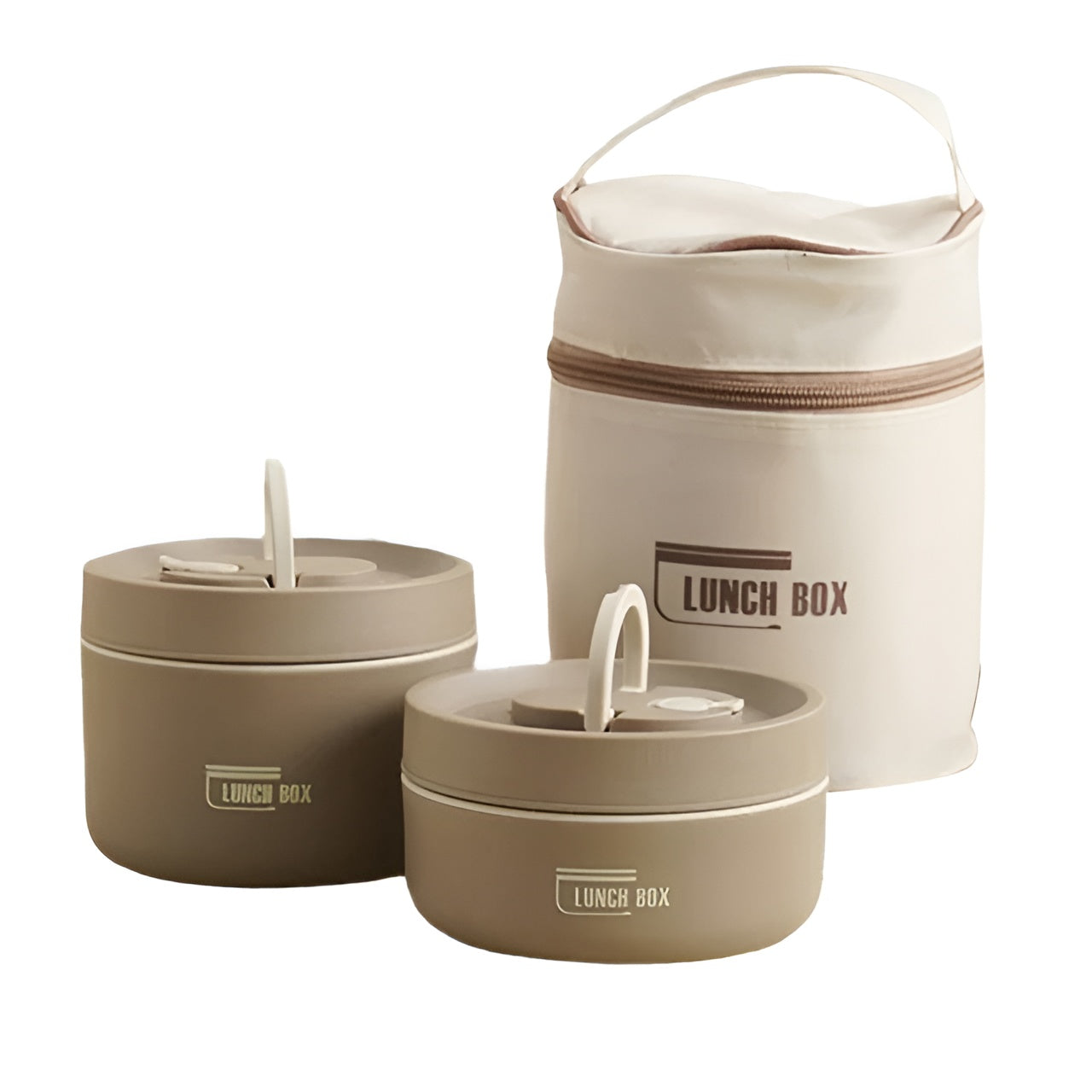 Insulated Lunch Box with Multiple Compartments & Leak-Proof Design | Includes Carry Bag