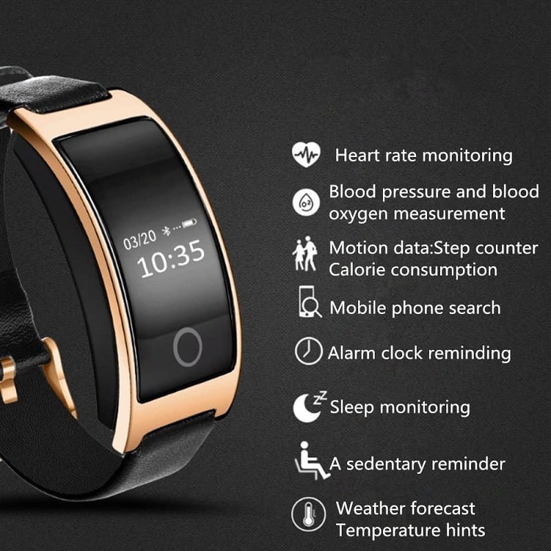 Premium Wrist Blood Pressure Monitor and Heart Rate Watch