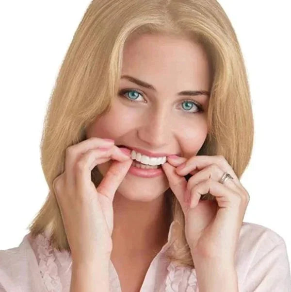Instant Fit Veneers for Upper and Lower Teeth for a Natural Smile