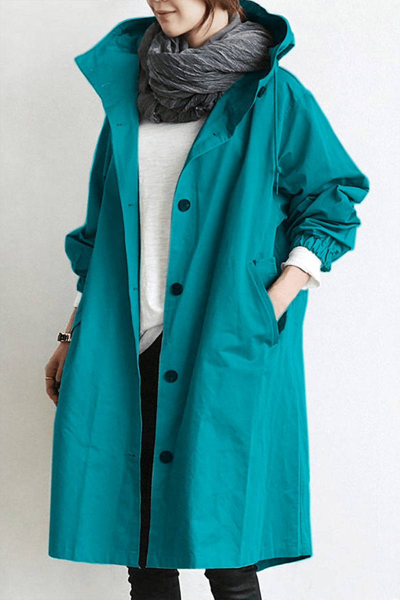 Women's Long Waterproof Winter Jacket | Lightweight