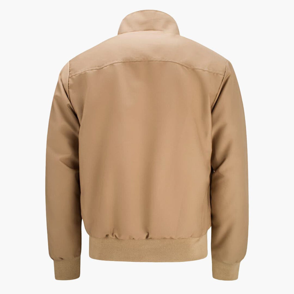 Men's Ribbed Cuff Winter Jacket | Zipper