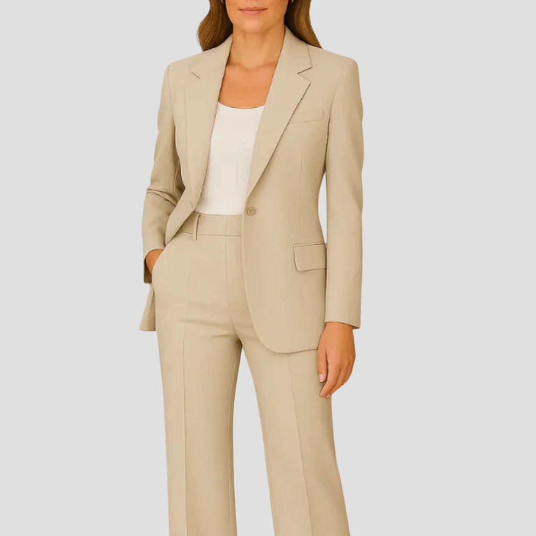 Women's Business Casual Pantsuit | Two-Piece