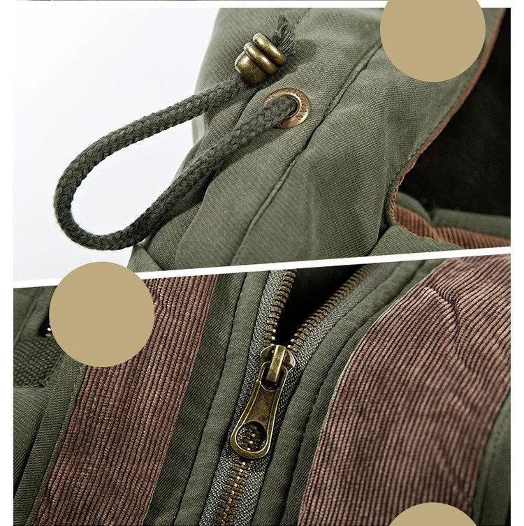 Men's Long Winter Jacket | With Hood