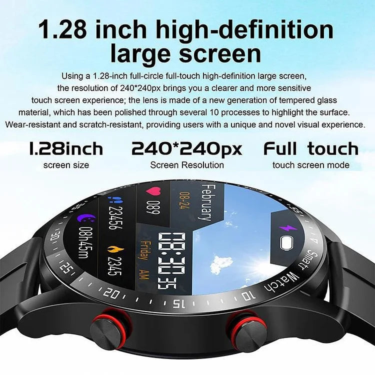 Smartwatch Featuring Non-Invasive Blood Glucose Monitoring