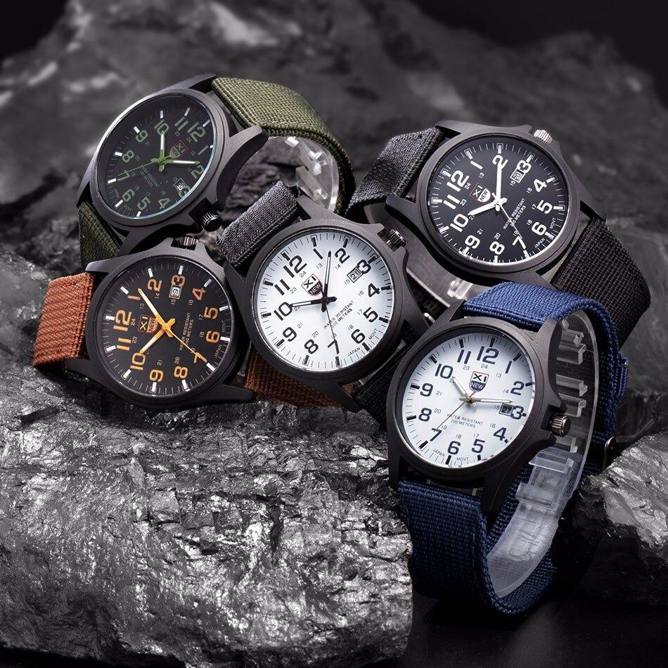 Men's Adventure Watch – Sturdy, Waterproof, Ideal for Outdoor Activities