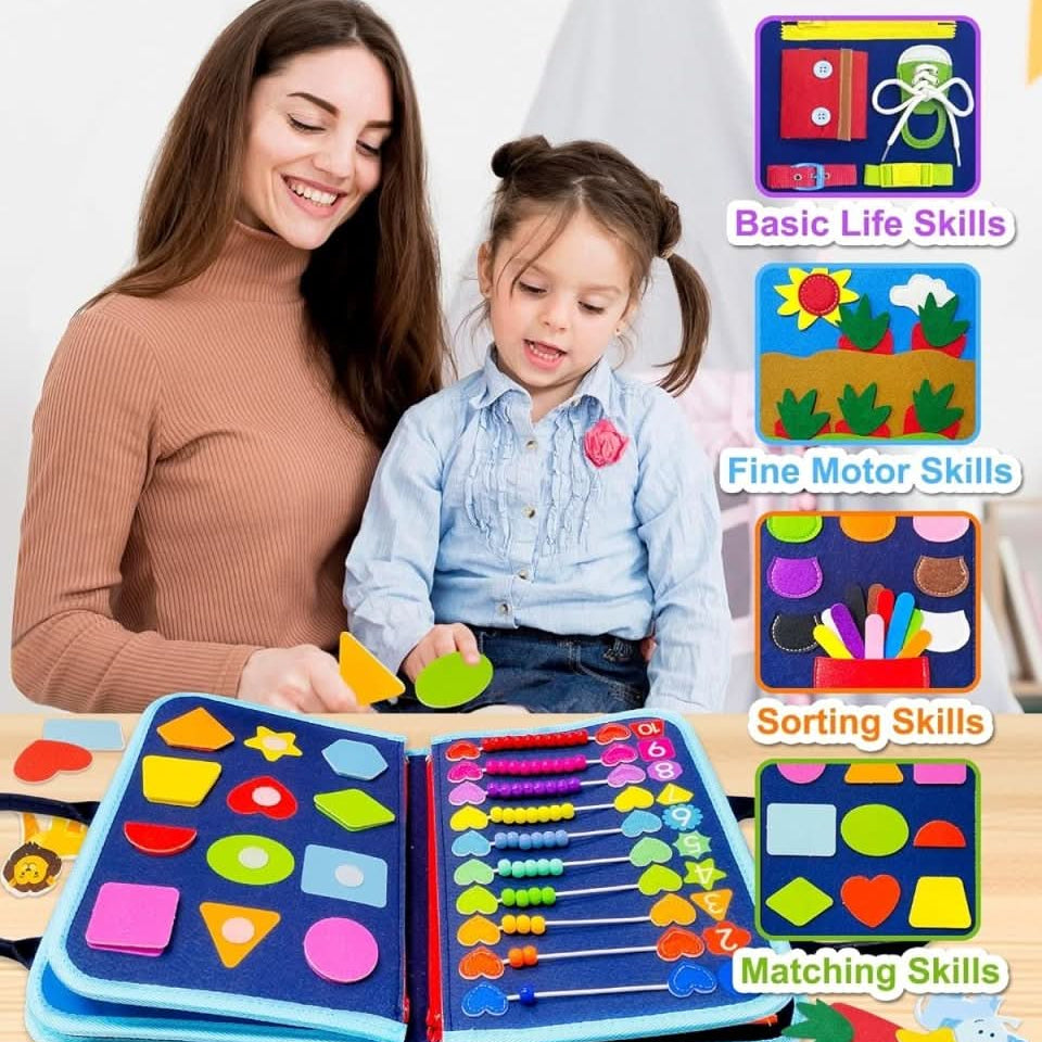 Activity Board for Motor Skills Development and Engaging Learning