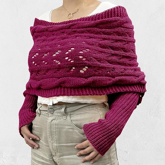 Ladies Elegant Knit Scarf | Winter