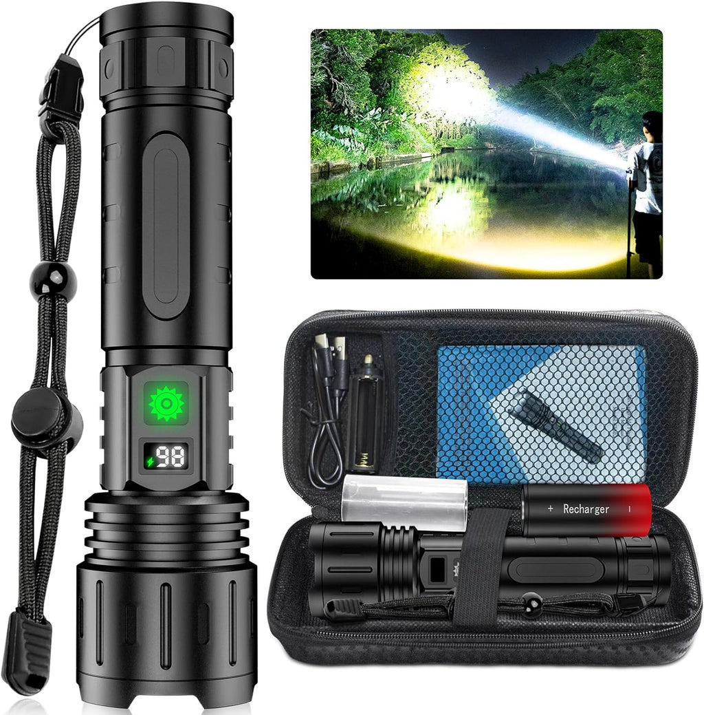 Super Bright High-Intensity Flashlight