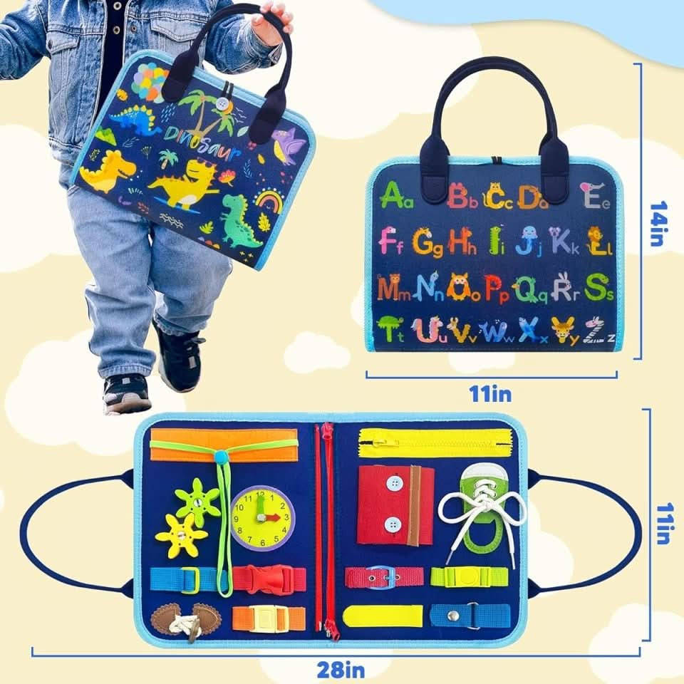 Activity Board for Motor Skills Development and Engaging Learning