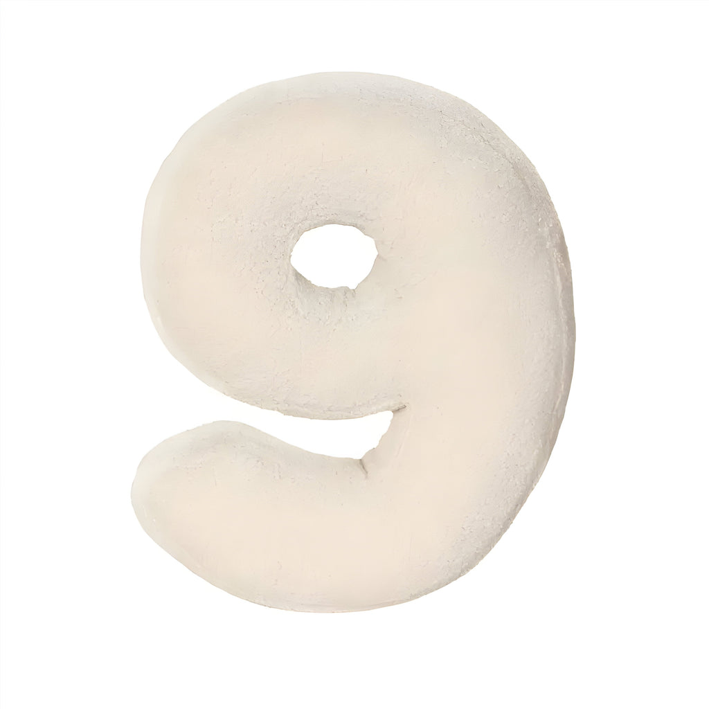 Personalized Soft Plush Letter Pillow - Cozy Decorative Accent for Sofa or Children's Room