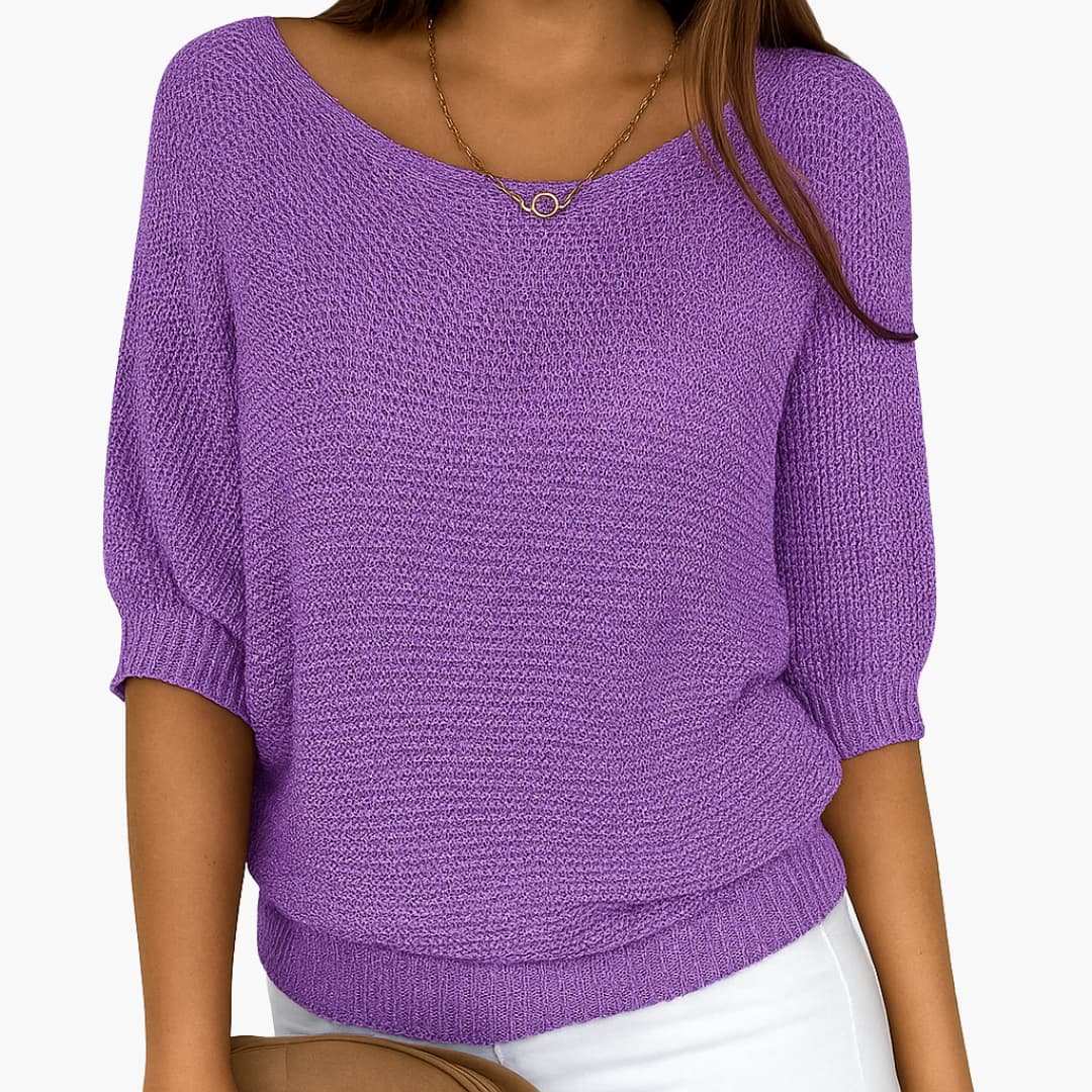 Women's Knit Blouse | Elegant