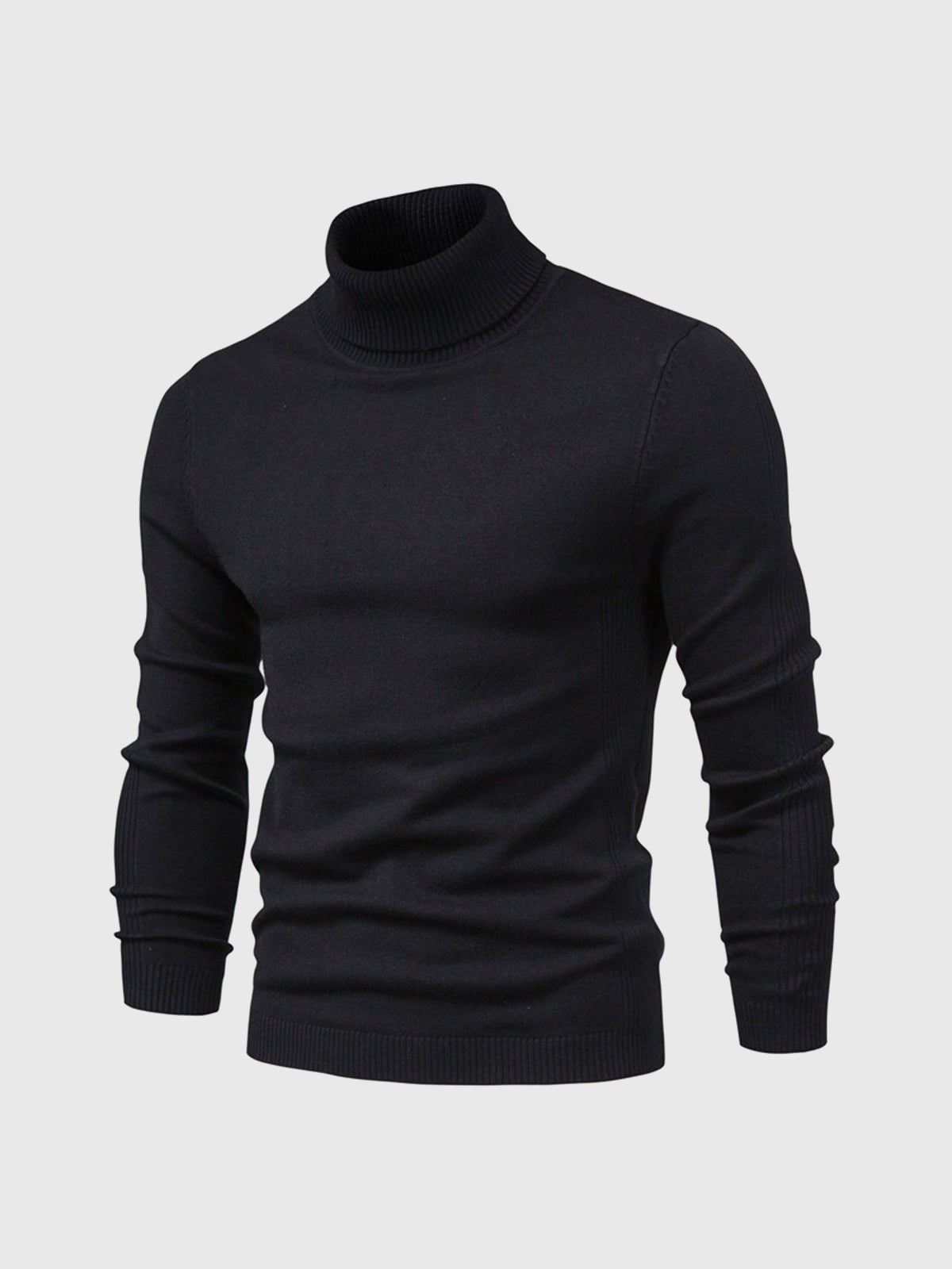 Men's Short Turtleneck Sweater | Washable