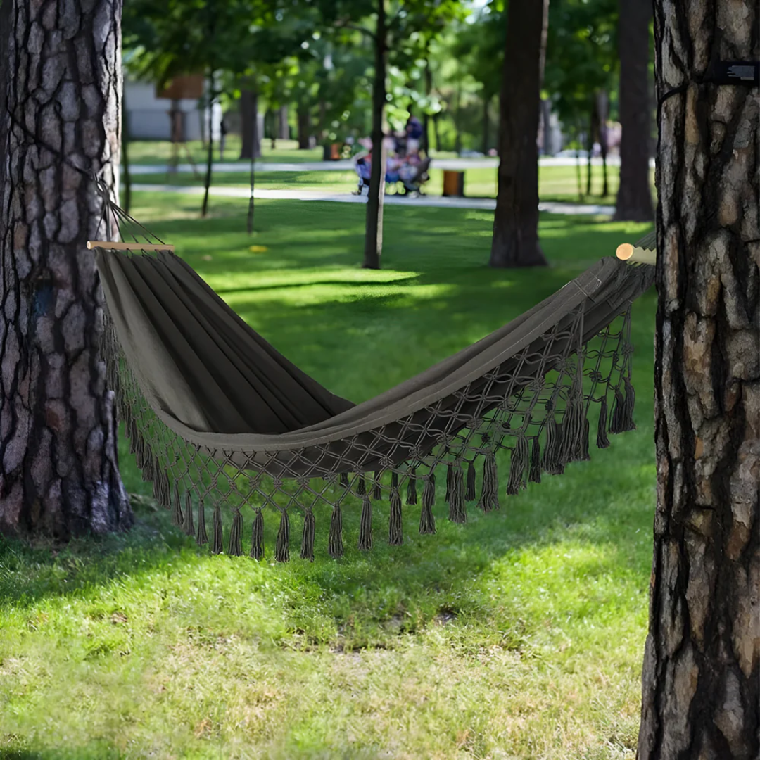 Comfortable Bohemian Cotton Hammock