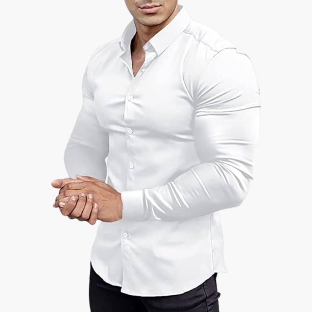 Men's Classic Long Sleeve Shirt | Slim Fit