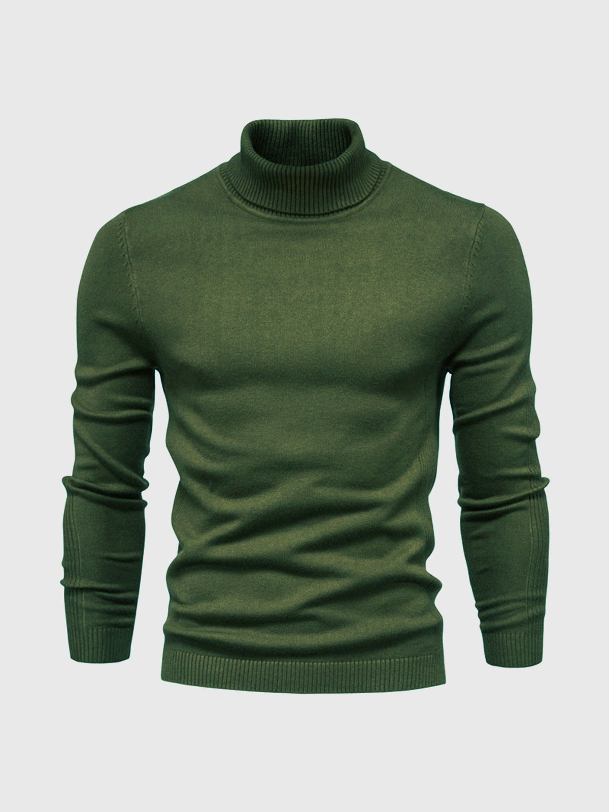 Men's Short Turtleneck Sweater | Washable