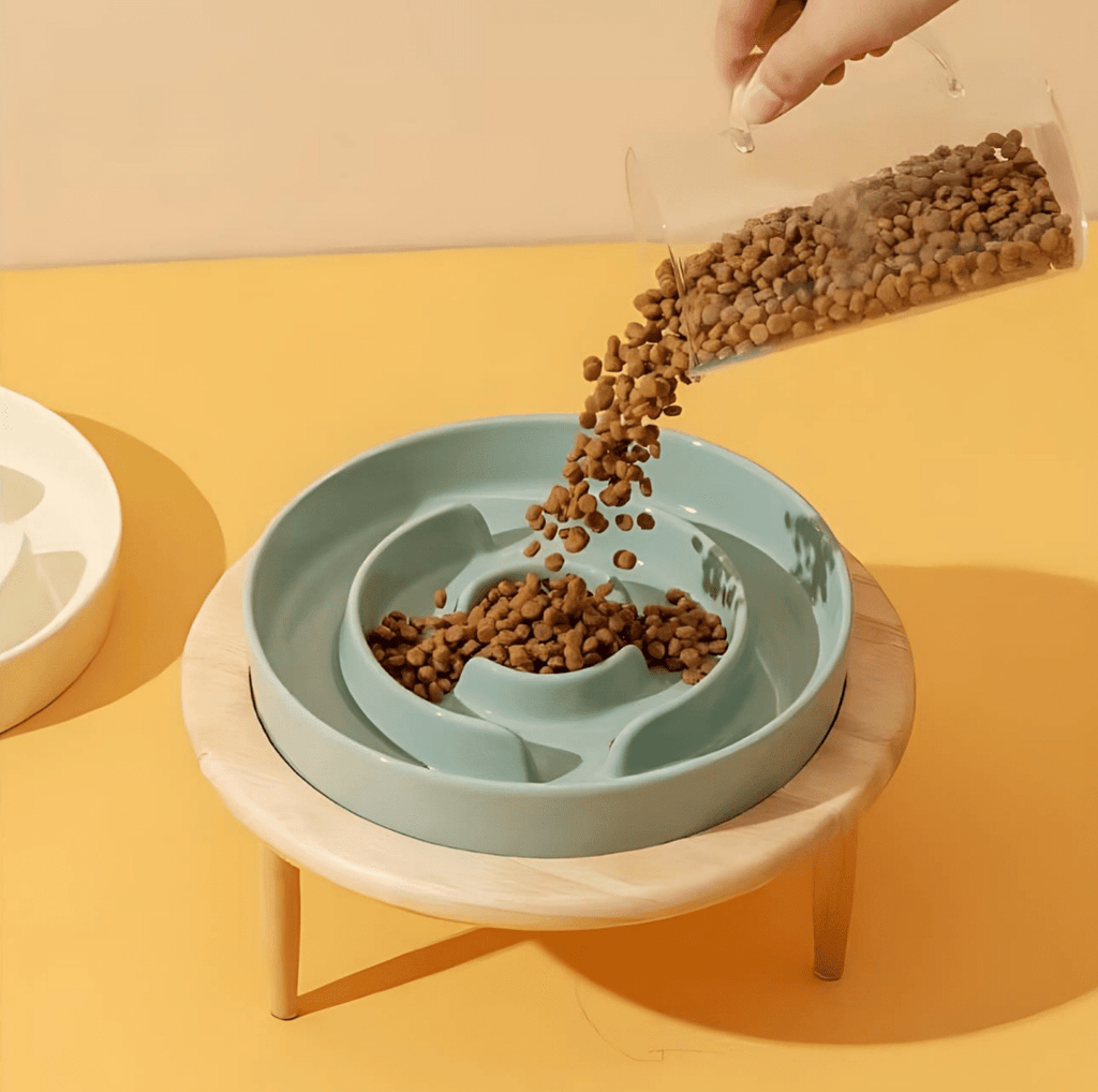 Stylish Handcrafted Pet Food Bowl