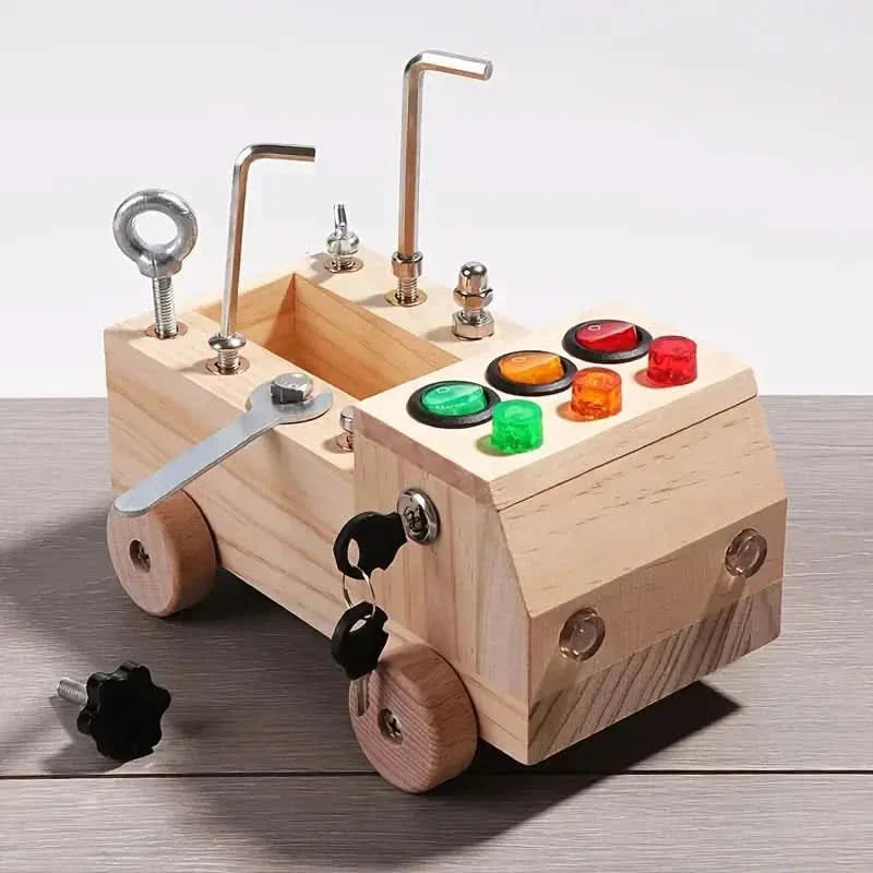 Engaging Activity Board for Developing Fine Motor Skills