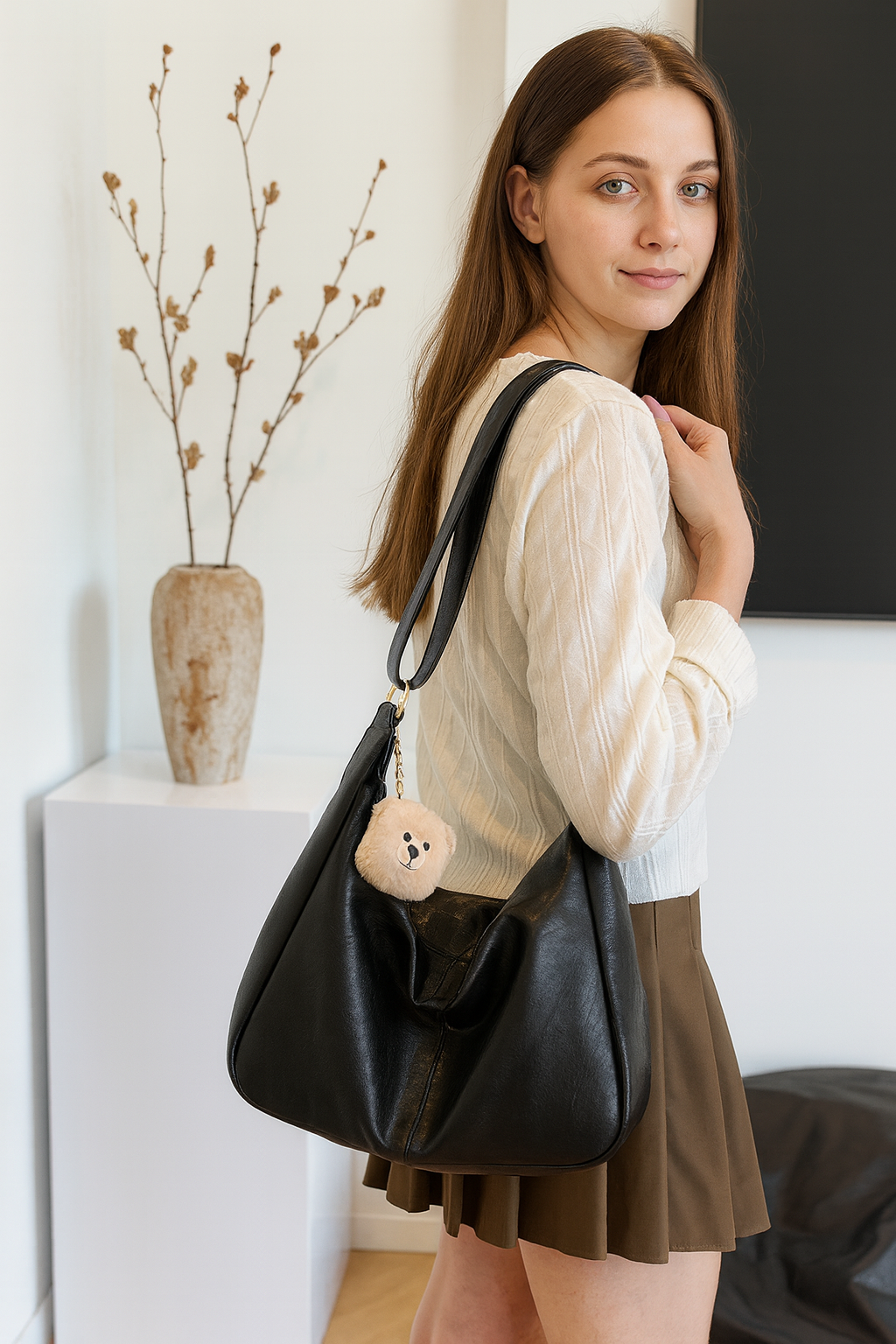 Women's Hobo-Style Handbag | Casual