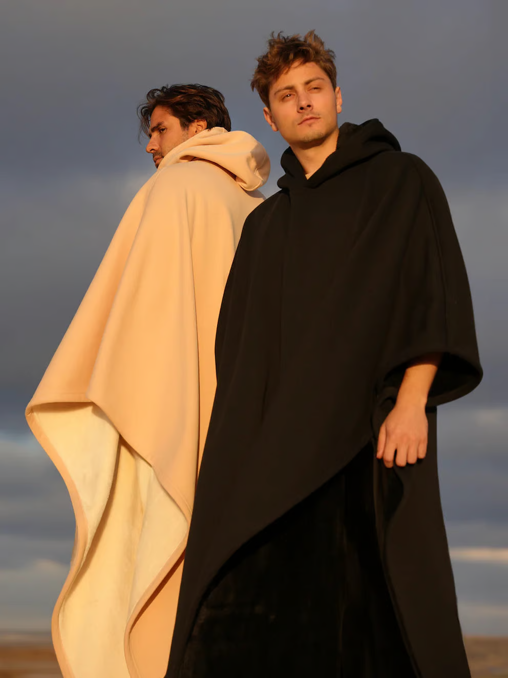 Oversized Soft Fabric Calming Hoodie Blanket