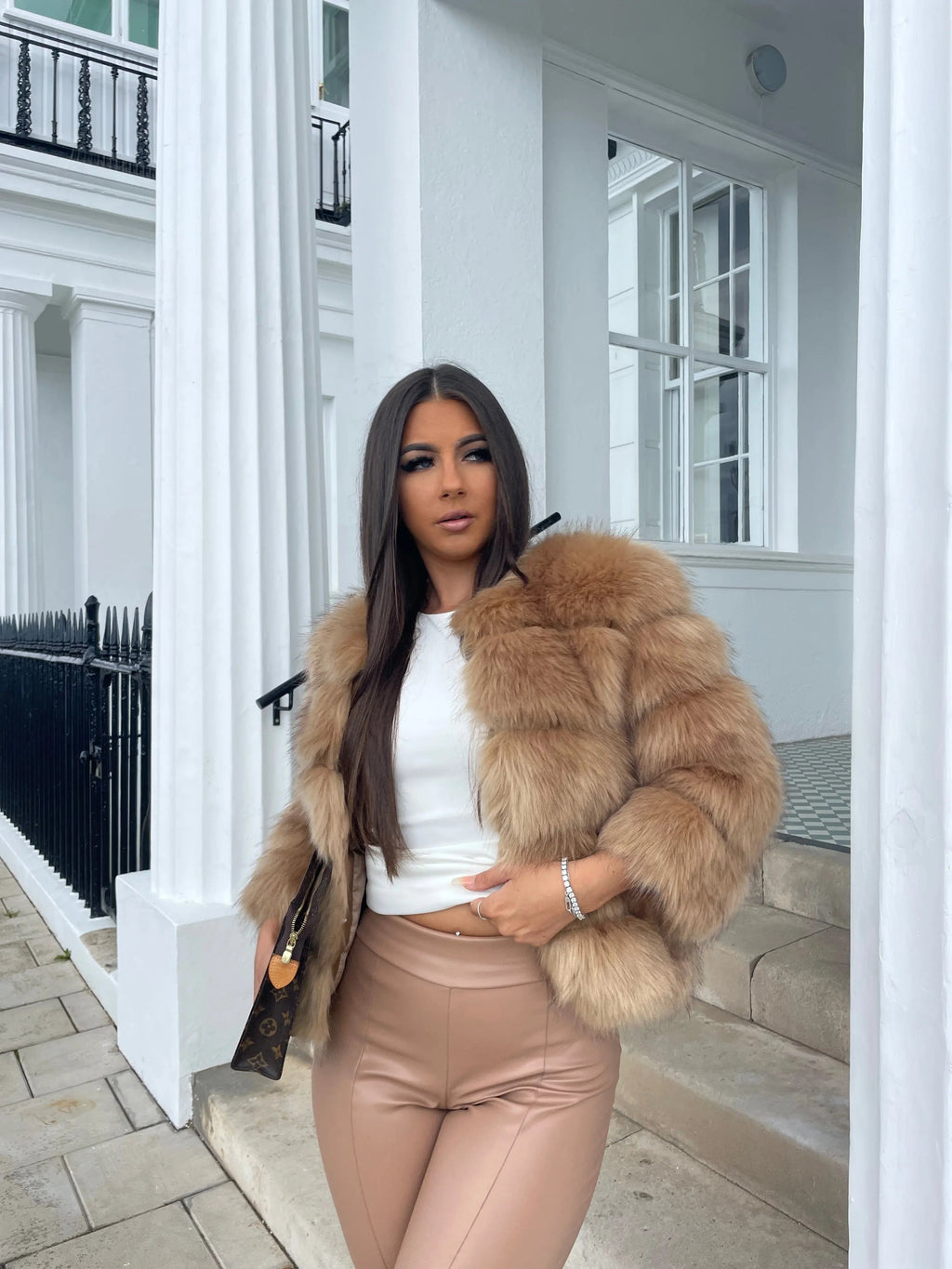Women's Faux Fur Winter Jacket | Elegant