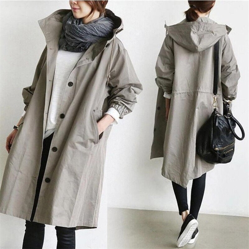 Women's Long Waterproof Winter Jacket | Lightweight