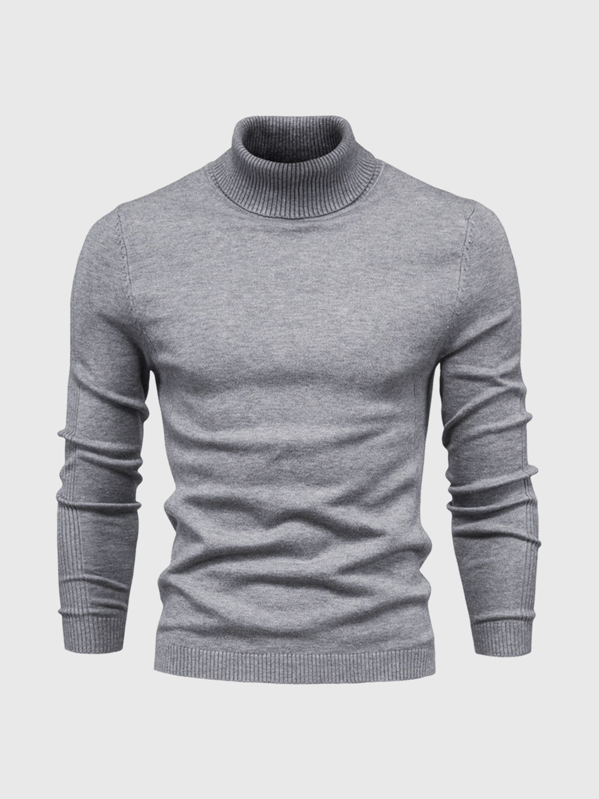 Men's Short Turtleneck Sweater | Washable