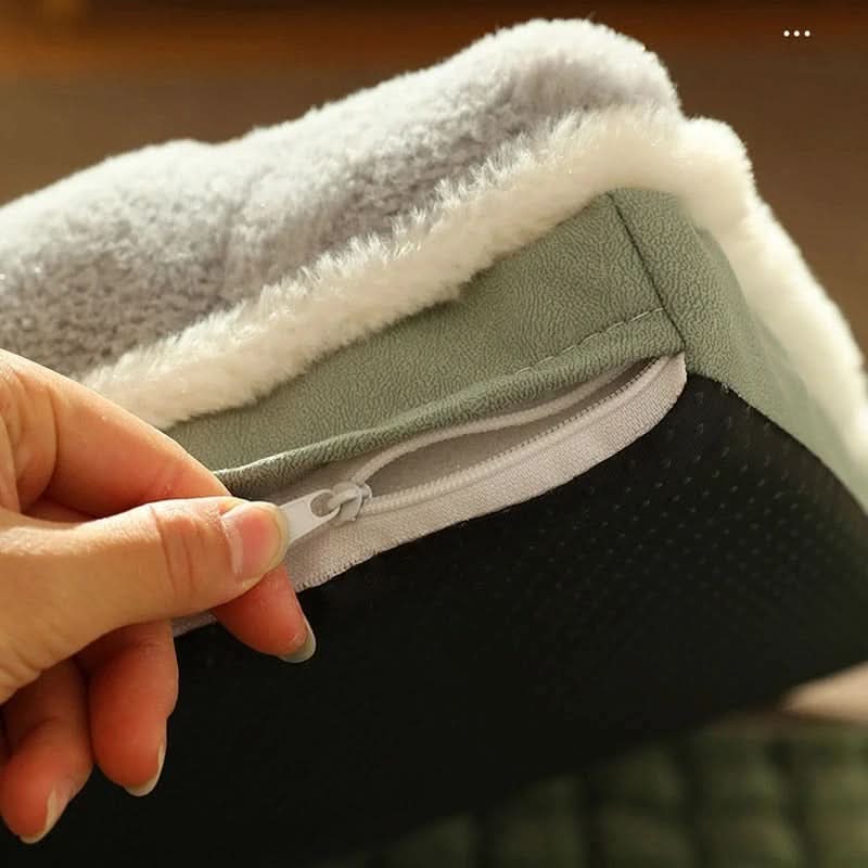 Machine Washable Plush Dog Bed
