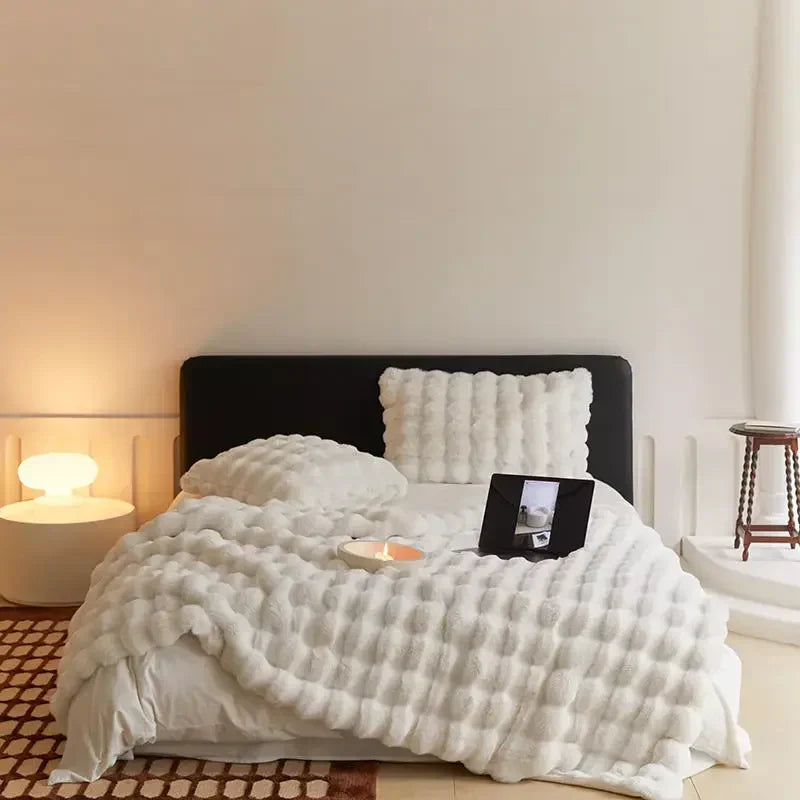 Reversible Fleece Blanket | All-Season Comfort | Soft and Cozy