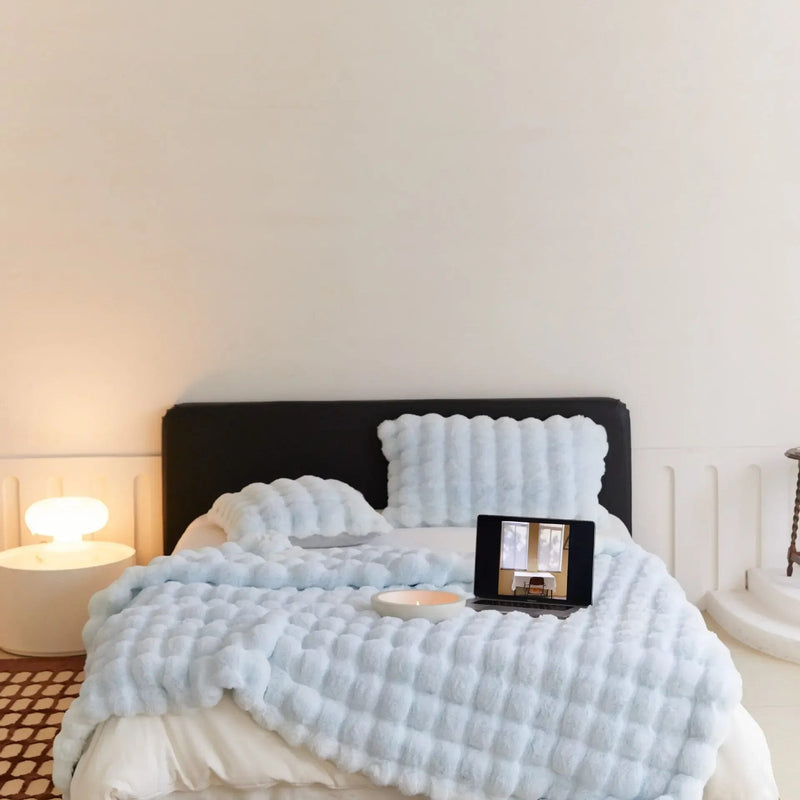 Reversible Fleece Blanket | All-Season Comfort | Soft and Cozy