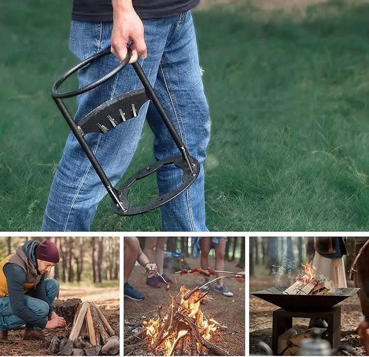 Easy and Secure Wood Splitter for Fireplace and Outdoor Use