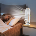 High-Performance Cooling Fan | Dual Motor, 720° Rotation, USB Rechargeable & Ultra Quiet for Maximum Comfort Anywhere