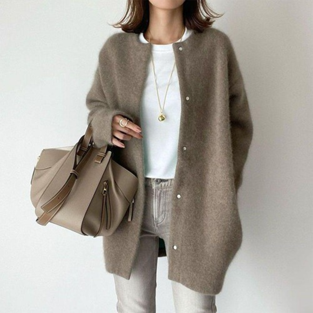 Ladies Elegant Long Cardigan | Grobs