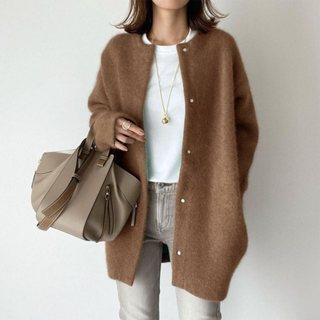 Ladies Elegant Long Cardigan | Grobs