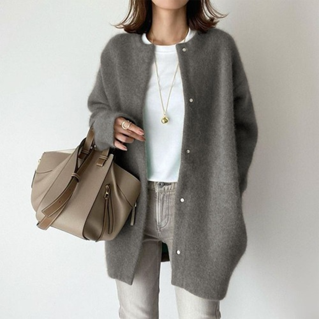 Ladies Elegant Long Cardigan | Grobs