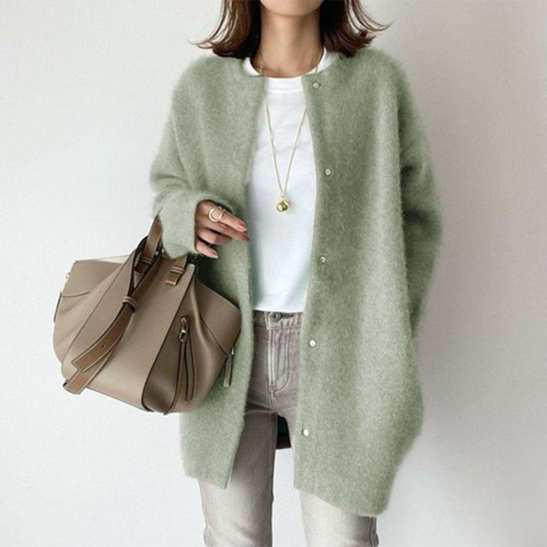 Ladies Elegant Long Cardigan | Grobs