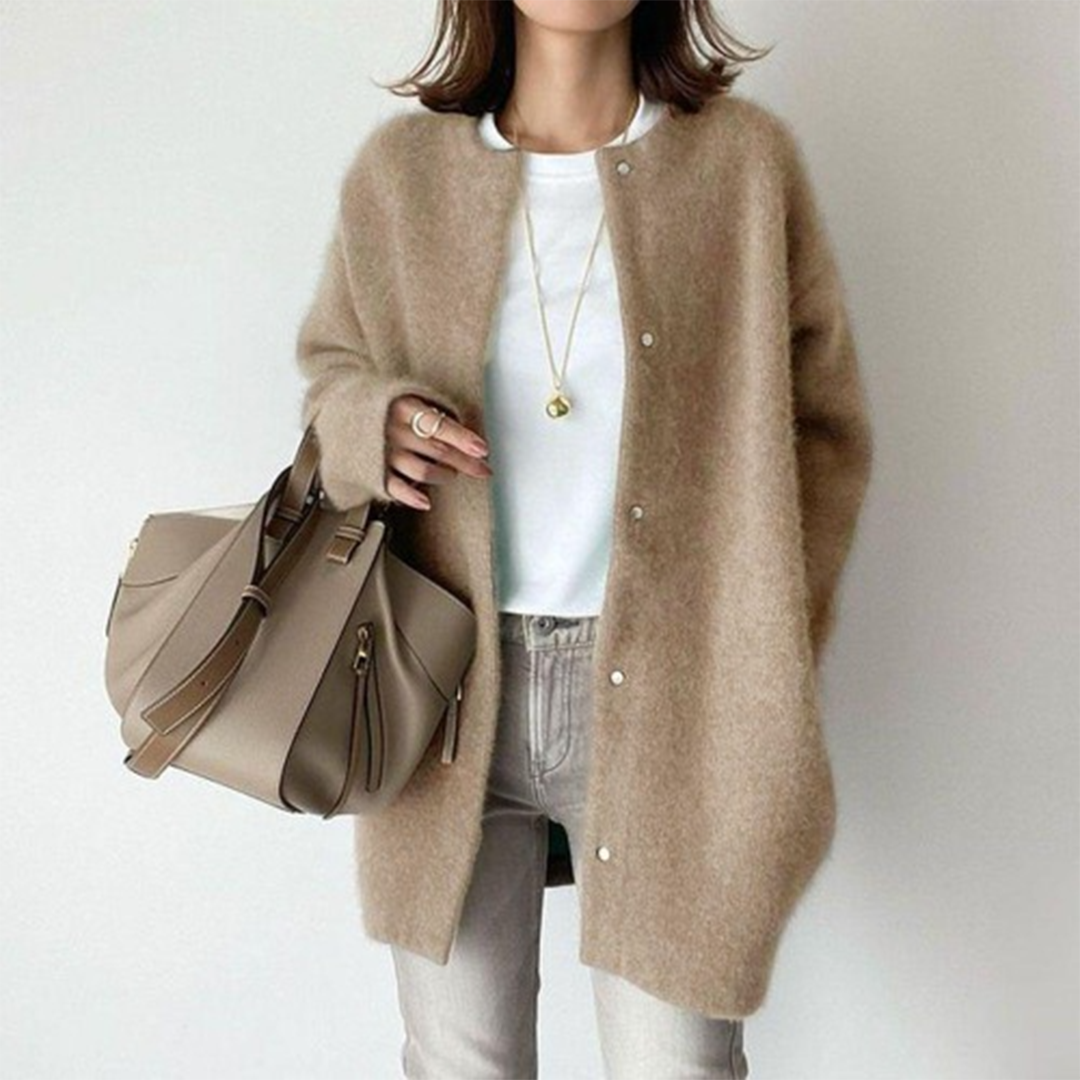 Ladies Elegant Long Cardigan | Grobs