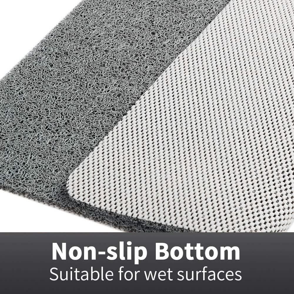Anti-Slip Shower Mat with Drainage Feature