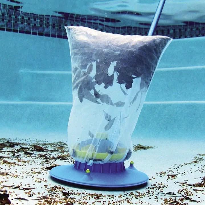 Eco-Friendly Pool Cleaner with Strong Suction for Leaves and Debris