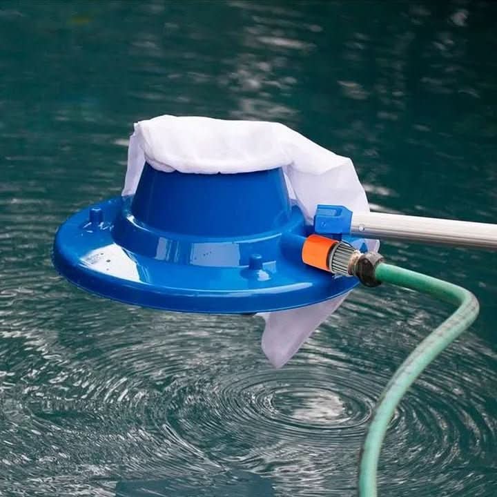 Eco-Friendly Pool Cleaner with Strong Suction for Leaves and Debris