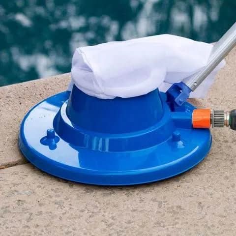 Eco-Friendly Pool Cleaner with Strong Suction for Leaves and Debris