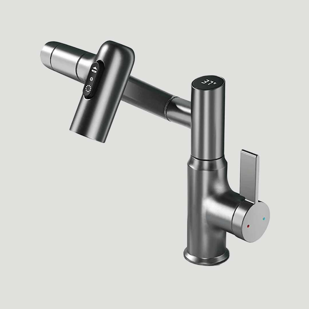 360° Smart Faucet with LED Temperature Indicator