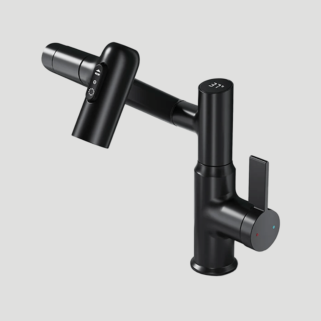 360° Smart Faucet with LED Temperature Indicator