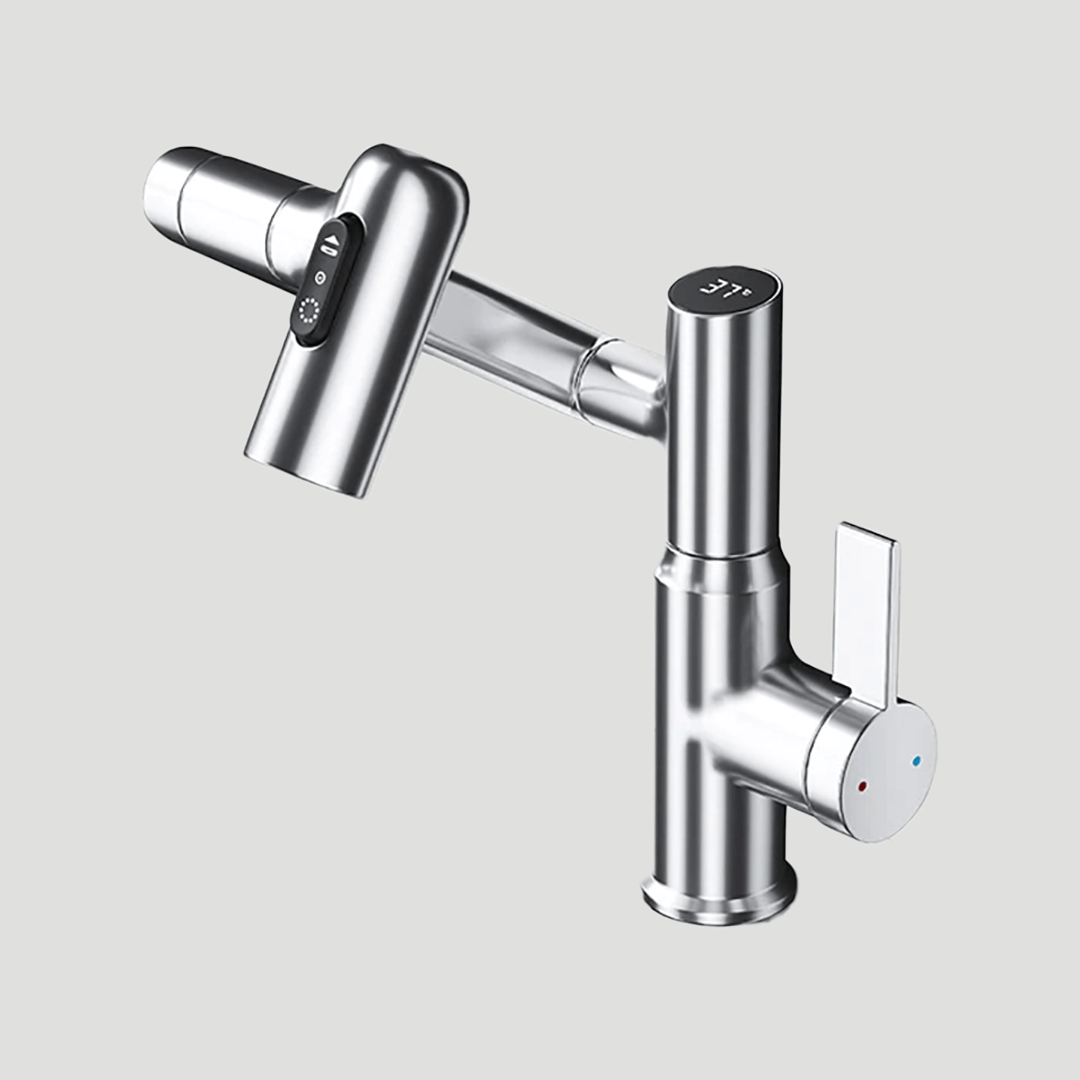 360° Smart Faucet with LED Temperature Indicator